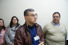 Inauguração de um novo sequenciador de biologia molecular