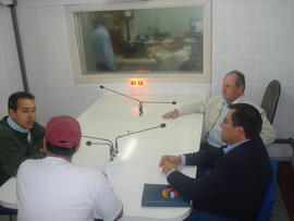 Entrevista com representantes do CTISM na Rádio Universidade 800 AM