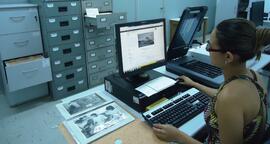 Atividades do Projeto Digitalização e Descrição do Arquivo Fotográfico da UFSM