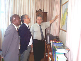 Visita de Deputado Estadual ao Gabinete do Reitor