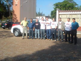 Visita do Reitor da UFSM ao CTISM