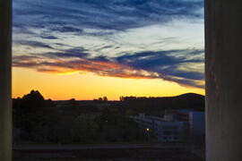 Pôr do Sol na Universidade Federal de Santa Maria