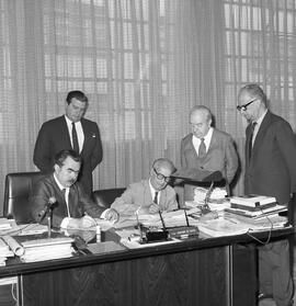 Assinatura de Convênio entre a UFSM e o Hospital de Caridade Dr. Astrogildo de Azevedo