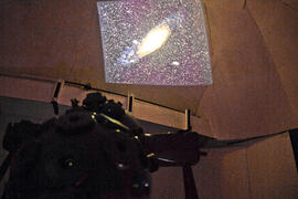 Exposição no Planetário