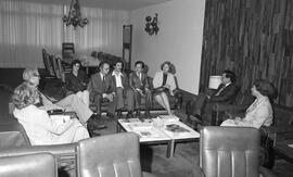 Reunião sobre o Pólo de Design Têxtil do CAL no Gabinete do Reitor