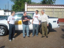 Visita do Reitor da UFSM ao CTISM