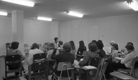 Aula do Curso de Arquivologia