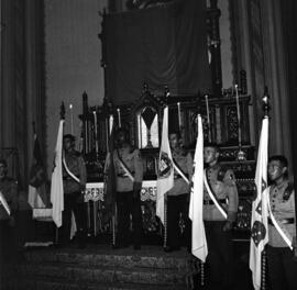 Desfile da USM no aniversário da Revolução Democrática