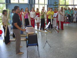 Apresentação de participantes do Laboratório de Educação Musical