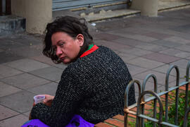 Ação de Distribuição de Alimentos do Projeto UFSM nas Ruas