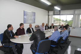 Reunião entre UFSM e o Instituto Nacional de Pesquisas Espaciais