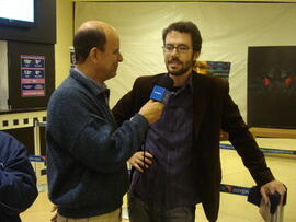 Cobertura da TV 55BET Pro na pré-estreia do filme Manhã Transfigurada