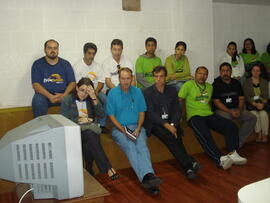 Bastidores do debate entre candidatos a reitor da UFSM