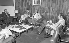 Visita do Reitor da Universidade de Moron ao Gabinete do Reitor