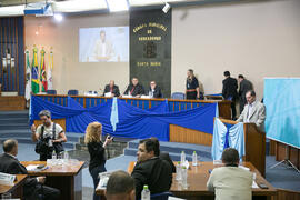 Homenagem ao aniversário de 50 anos do CTISM na Câmara Municipal de Vereadores de Santa Maria