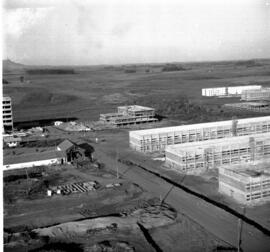 Vistas aéreas e terrestres da Cidade Universitária
