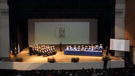UFSM realiza formatura institucional integrada de alunos do CT e do CCNE