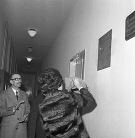 Inauguração de Placa dos Formandos de Administração