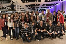 Alunos do CTISM participam da BrazilJS Conf.