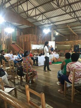 Participação da UFSM no 1º Encontro Intercultural do Coletivo de Mulheres