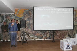 Palestra com o presidente da John Deere no Brasil