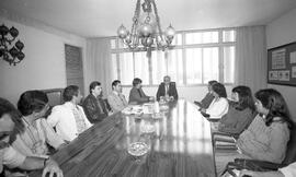 Visita e Entrega de Publicação de Professores do CCSH ao Gabinete do Reitor