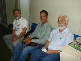 Bastidores do debate entre candidatos a reitor da UFSM