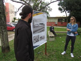 Visita dos servidores do Departamento de Arquivo Geral a Exposição Memória na Pista